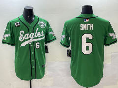 NFL Philadelphia Eagles Green #6  Jersey