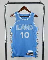 2025 city version Cleveland Cavaliers Blue #10 NBA Jersey-311