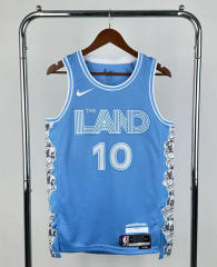 2025 city version Cleveland Cavaliers Blue #10 NBA Jersey-311