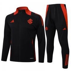 2024-25 Brazil SC Internacional  Black Thailand Soccer Jacket Uniform -815