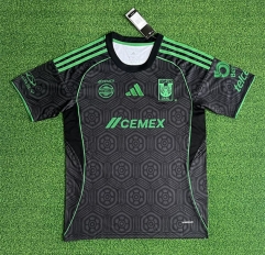 （s-4xl）2025-26  Tigres UANL 2nd Away Grey Thailand Soccer Jersey AAA-403