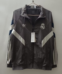 2025-26 Real Madrid Black Wear Thailand Trench Coats-0255