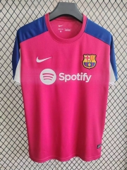 (s-4xl)2025-26  Barcelona Pink Thailand Training Soccer Jersey AAA-9070