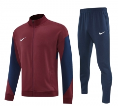 25-26 Nike Red  Thailand Soccer Jacket Uniform-4627