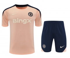 2025-26 Chelsea Pink Thailand  Soccer Uniform-418
