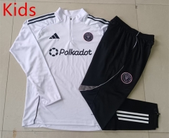 2025-26 Miami FC White Kids/Youth Soccer Tracksuit-815