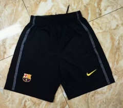 2011-12 Retro Version Barcelona 2nd Away Black Thailand Soccer Shorts-7209