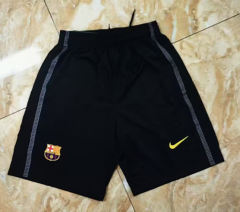 2011-12 Retro Version Barcelona 2nd Away Black Thailand Soccer Shorts-7209