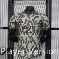 Player Version 2025-26 Bayern München  Light Yellow Soccer Jersey AAA-888