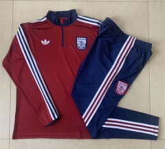 2025-26 Arsenal Red Thailand Soccer Tracksuit-815