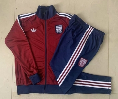 Retro Version 2025-2026 Arsenal Dark Red Thailand Soccer Jacket Uniform-815