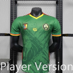 Player version 2025-26 Cameroon Home Green Thailand Soccer Jersey-888