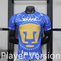 Player Version 2025-26 PA UNAM Blue  Thailand Soccer Jersey AAA-888