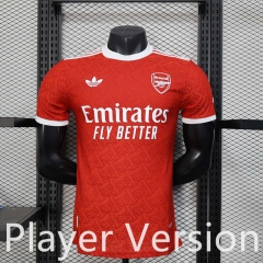 Player Version 2025-26  Arsenal  Red Thailand Soccer Jersey AAA-888