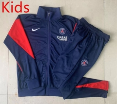 2025-2026 Paris SG Royal Blue Kids/Youth Soccer Jacket Unifrom -815