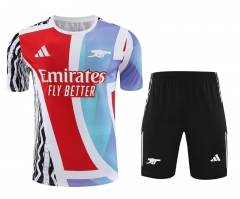 2025-2026 Arsenal Red&Blue Thailand Training Soccer Uniform-418