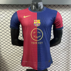Player Version 2025-2026 Barcelona Red&Blue Soccer Jersey AAA