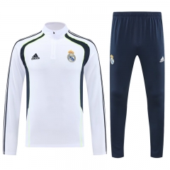 2025-26 Real Madrid White Thailand Soccer Tracksuit-4627