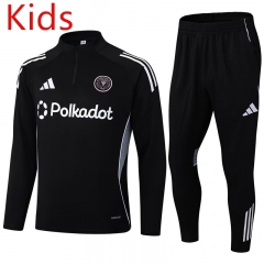 2025-2026 Miami FC Black Kids/Youth Soccer Tracksuit-411