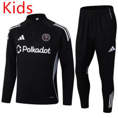 2025-2026 Miami FC Black Kids/Youth Soccer Tracksuit-411