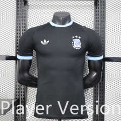 Player Version 2025-26 Special Version Argentina Black Thailand Soccer Jersey AAA-888