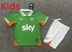 2025-26 Ireland Home Green Kids/Youth Soccer Uniform-6748