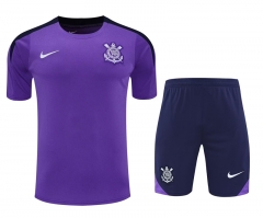 2025-2026 Corinthians Purple Thailand Soccer Training Uniform-418