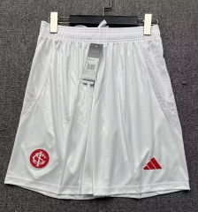 25-26 Brazil International Home White Thailand Soccer Shorts