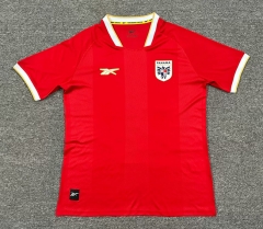 (S-4XL) 25-26 Panama Home Red Thailand Soccer Jersey AAA-512