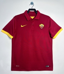 Retro Version 14-15 Roma Home Red Thailand Soccer Jersey AAA-811