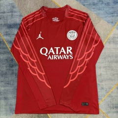 Champions League Final (s-4xl)2025-26 Paris SG Red LS Thailand Soccer Jersey AAA-9409