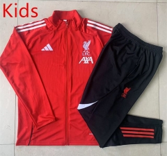 25-26 Liverpool Red Kids/Youth Thailand Soccer Jacket-815