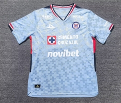 (S-3XL) 25-26 Cruz Azul Light Blue Thailand Soccer Jersey AAA-4442