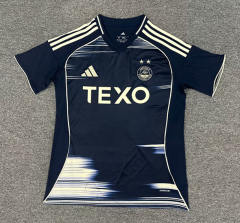 (S-4XL) 25-26 Aberdeen Away Royal Blue Thailand Soccer Jersey AAA-512