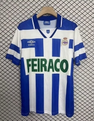Retro Vesion 1994-95 Deportivo La Coruña Home Blue&White Thailand Soccer Jersey AAA-2044