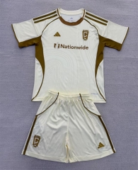 2025-26 Columbus Crew SC Beige Soccer Uniform-AY