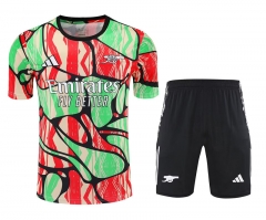 2025-2026 Arsenal Red&Green Thailand Training Soccer Uniform-418