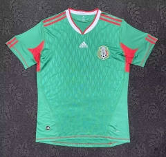 (S-3XL) Retro Version 2010 Mexico Home Green Thailand Soccer Jersey AAA-5303