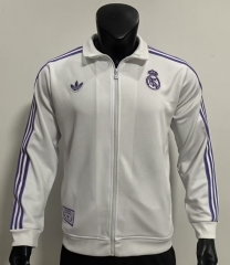 2025-2026 Real Madrid White Thailand Soccer Jacket-0009