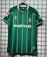 (s-4xl)2025-26 SV Werder Bremen Home Green Thailand Soccer Jersey AAA-GB