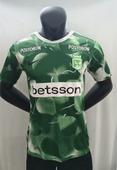 2025-26 Special Edition Atletico Nacional Green Stripe Thailand Soccer Jersey AAA-0009