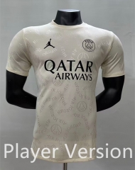 Player Version 25-26 Special Edition Paris Beige Thailand Soccer Jersey AAA-3511