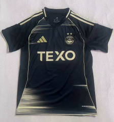 (S-4XL)25-26 Aberdeen Away Black Thailand Soccer Jersey AAA-2044