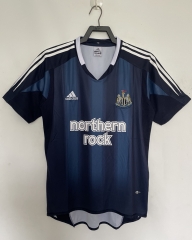 Retro Version 04-05 Newcastle United Away Blue&Black StripesThailand Soccer Jersey AAA-811