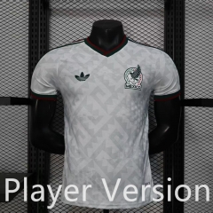 Player Version 25-26 Mexico White Thailand Soccer Jersey AAA-888
