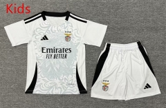 2025-26  Benfica White  Kids/Youth Soccer Uniform-3162