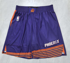 (s-3xl)NBA Phoenix Suns Purple Shorts-0593