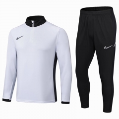 2508 Nike White Thailand Soccer Tracksuit-411