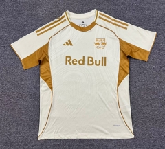 (s-4xl)2025-26  New York Red Bulls Light Yellow Thailand Soccer Training Jersey AAA-512