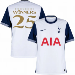 #25 winners（s-4xl）2024-25  Tottenham Hotspur  Home White Thailand Soccer Jersey AAA403